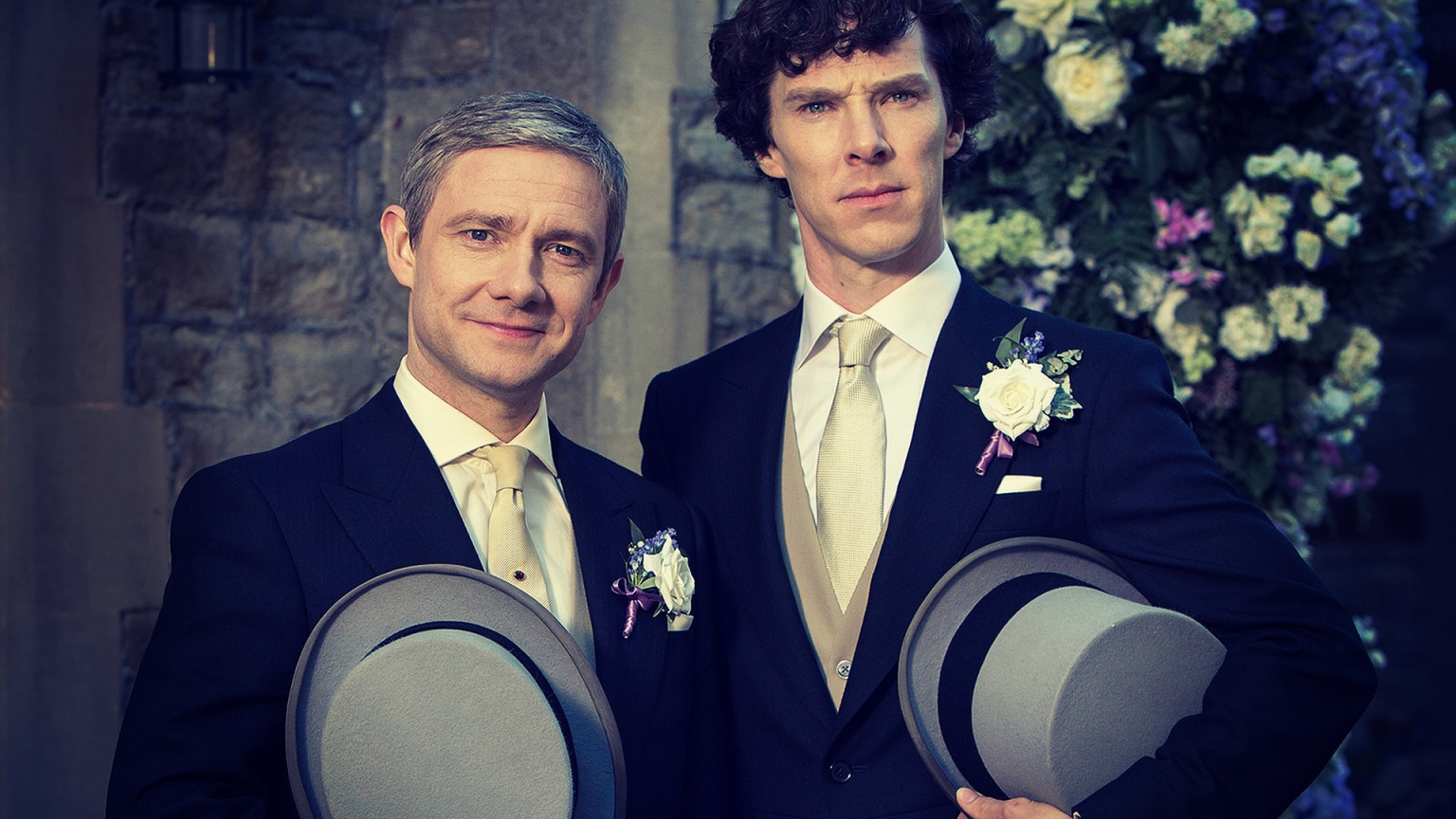 Sherlock at John Wedding for 1536 x 864 HDTV resolution