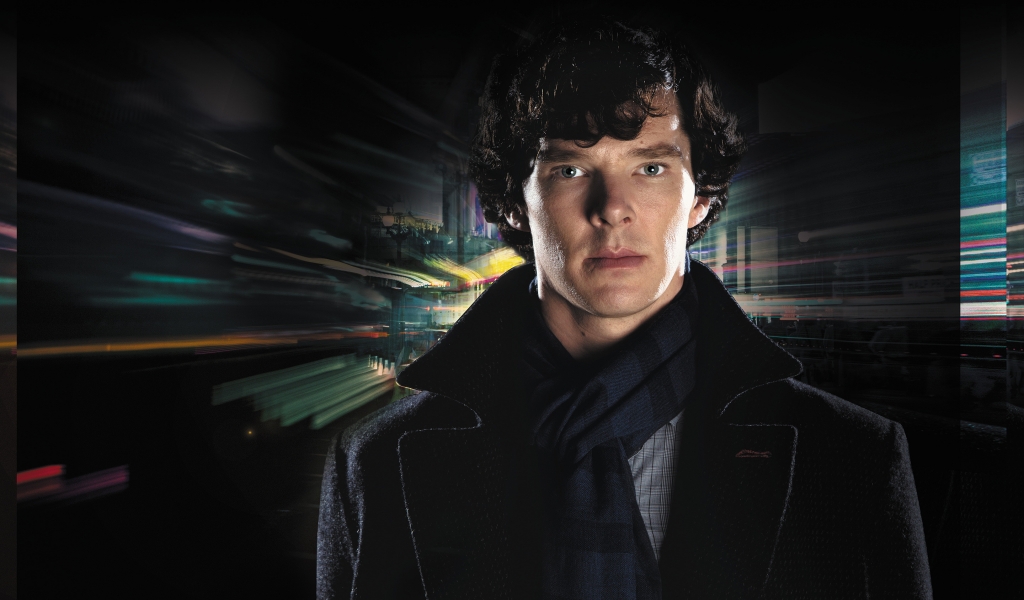 Sherlock BBC for 1024 x 600 widescreen resolution