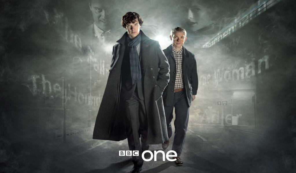 Sherlock BBC TV Series for 1024 x 600 widescreen resolution