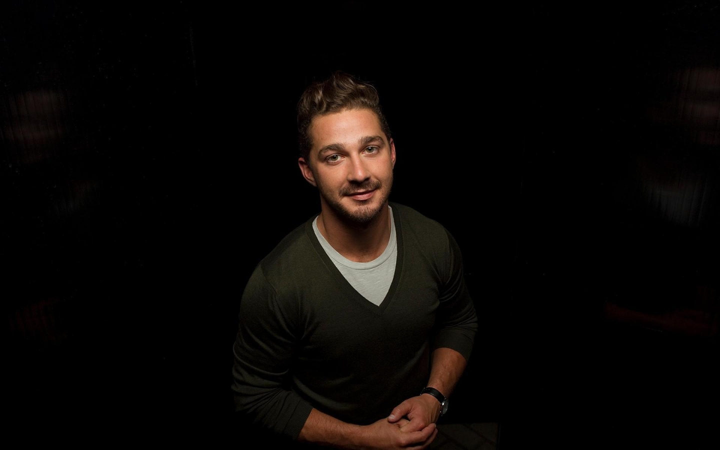 Shia LaBeouf Close Look for 1440 x 900 widescreen resolution