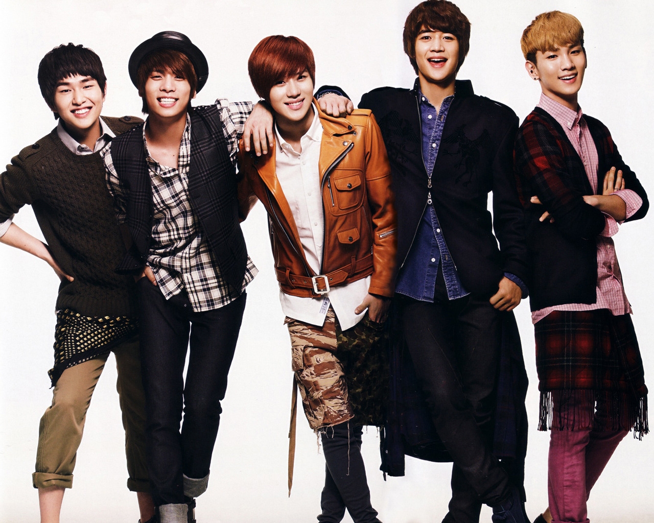 Shinee Band for 1280 x 1024 resolution