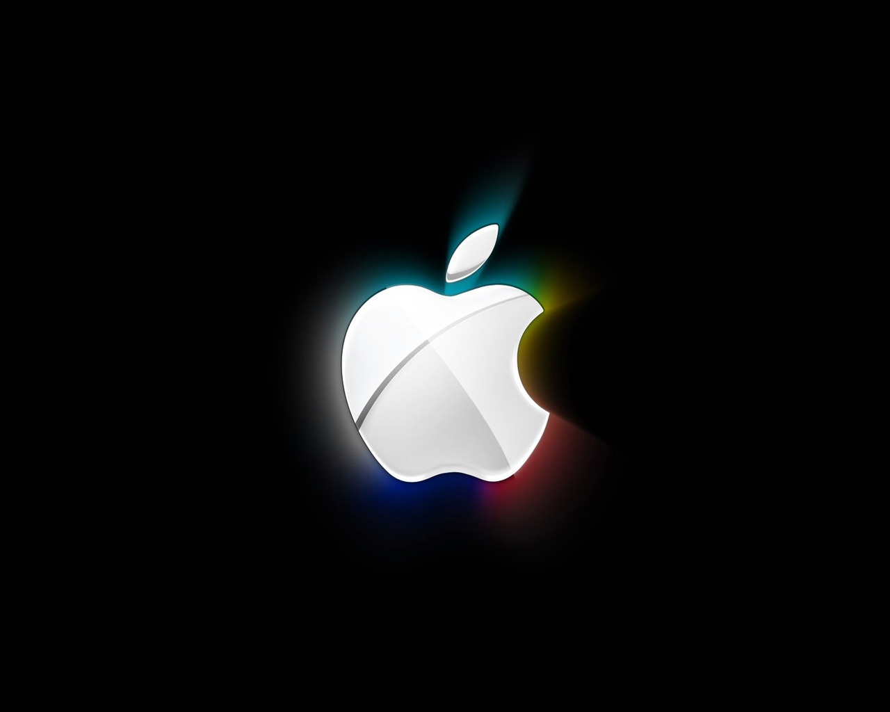 Shiny Apple for 1280 x 1024 resolution