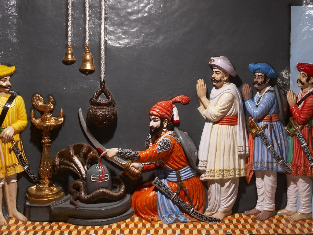 Shivaji Maharaj for 1024 x 768 resolution
