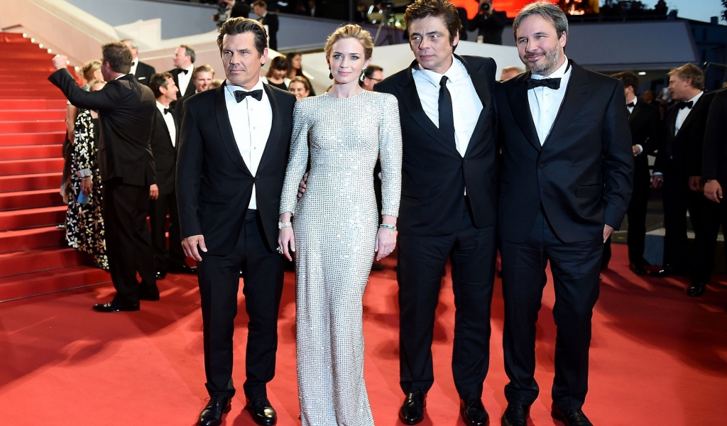 Sicario at Cannes for 1024 x 600 widescreen resolution