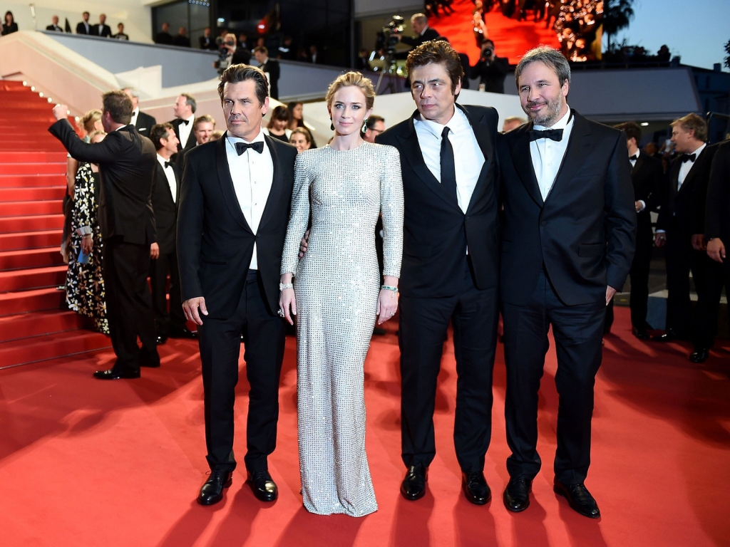 Sicario at Cannes for 1024 x 768 resolution