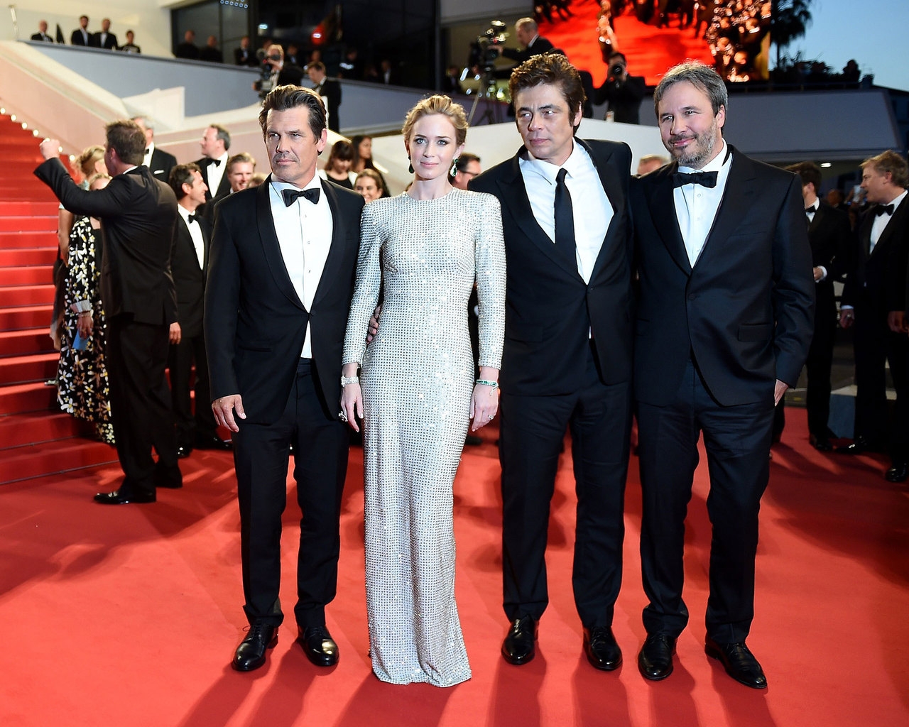 Sicario at Cannes for 1280 x 1024 resolution