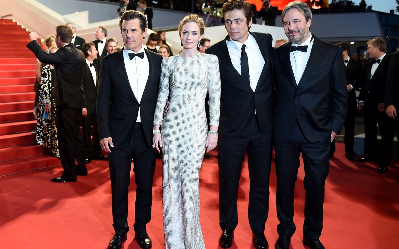 Sicario at Cannes for 1280 x 800 widescreen resolution