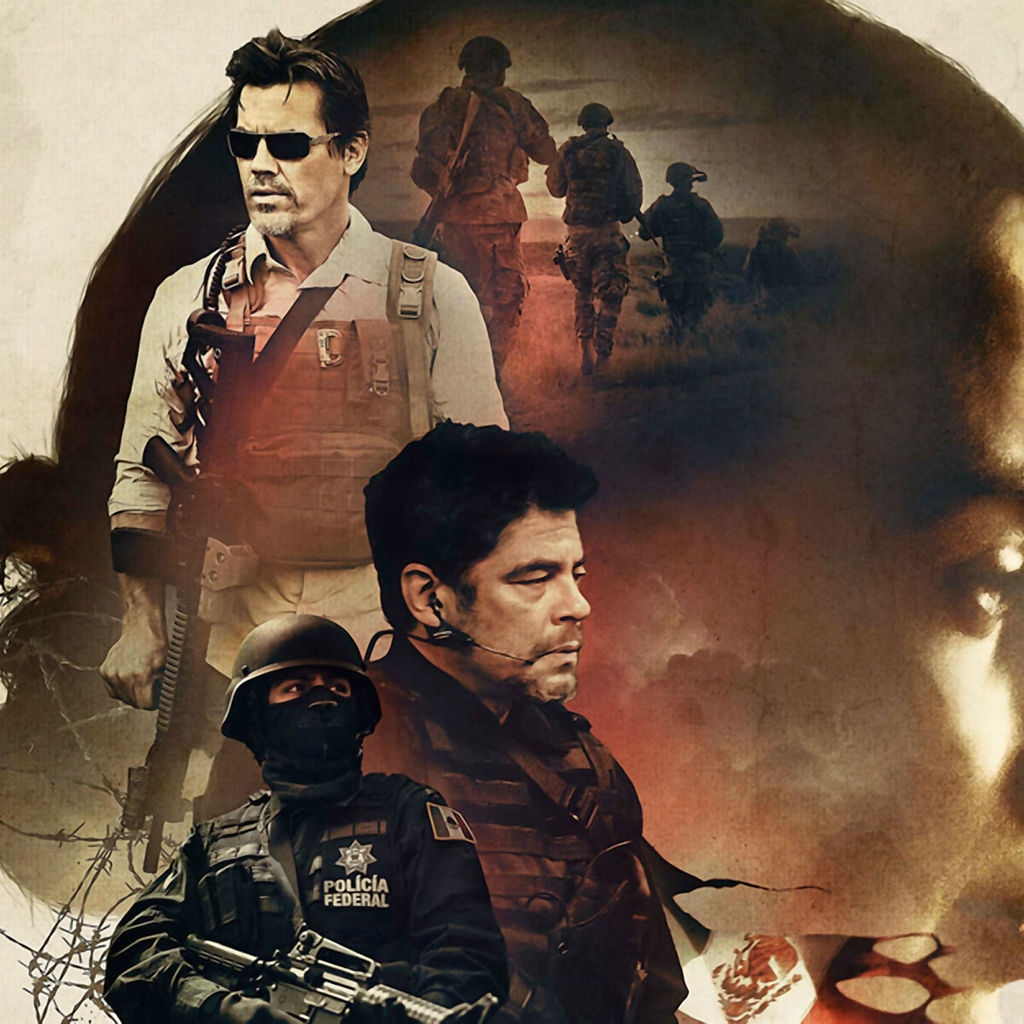 Sicario Movie Poster for 1024 x 1024 iPad resolution
