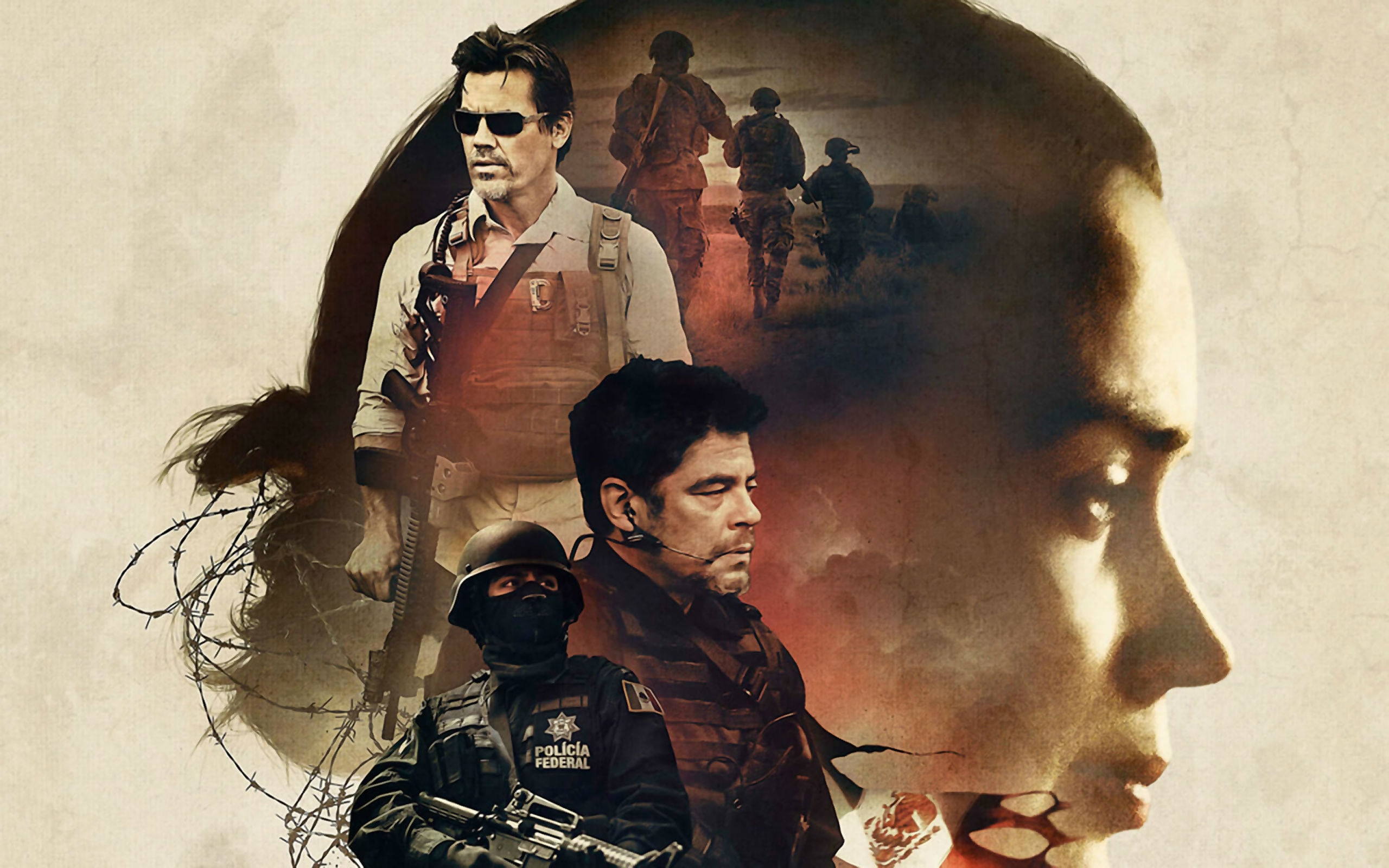 Sicario Movie Poster for 2560 x 1600 widescreen resolution