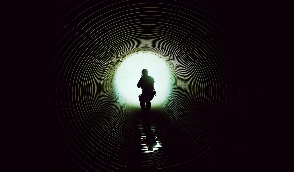 Sicario Sewer Tunnel for 1024 x 600 widescreen resolution