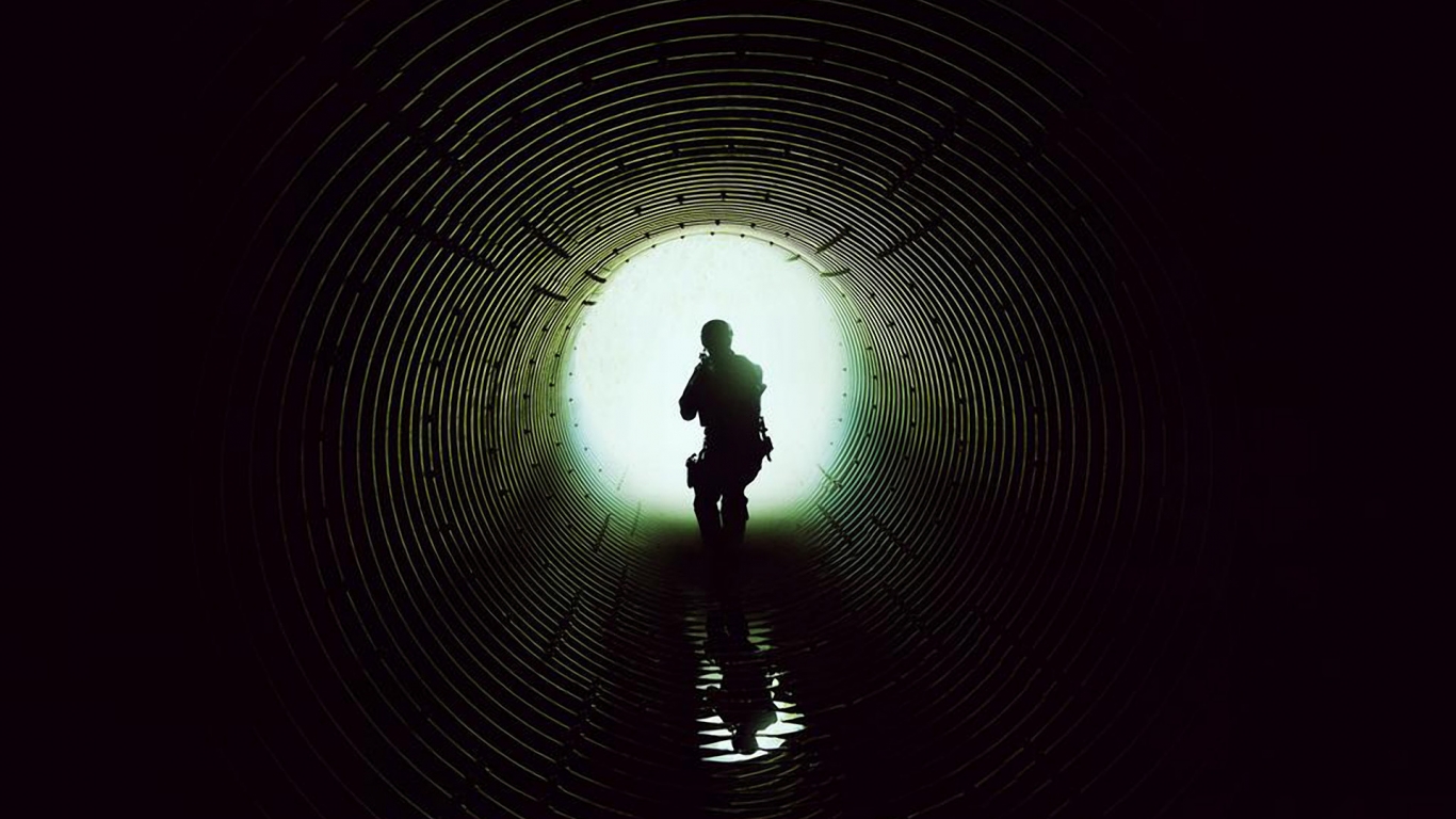 Sicario Sewer Tunnel for 1366 x 768 HDTV resolution