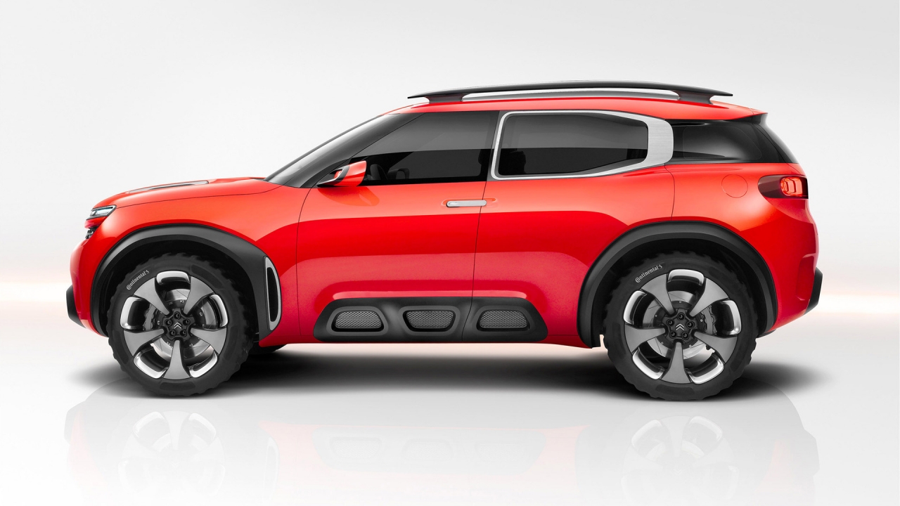 Side of Citroen Aircross Concept  for 1280 x 720 HDTV 720p resolution