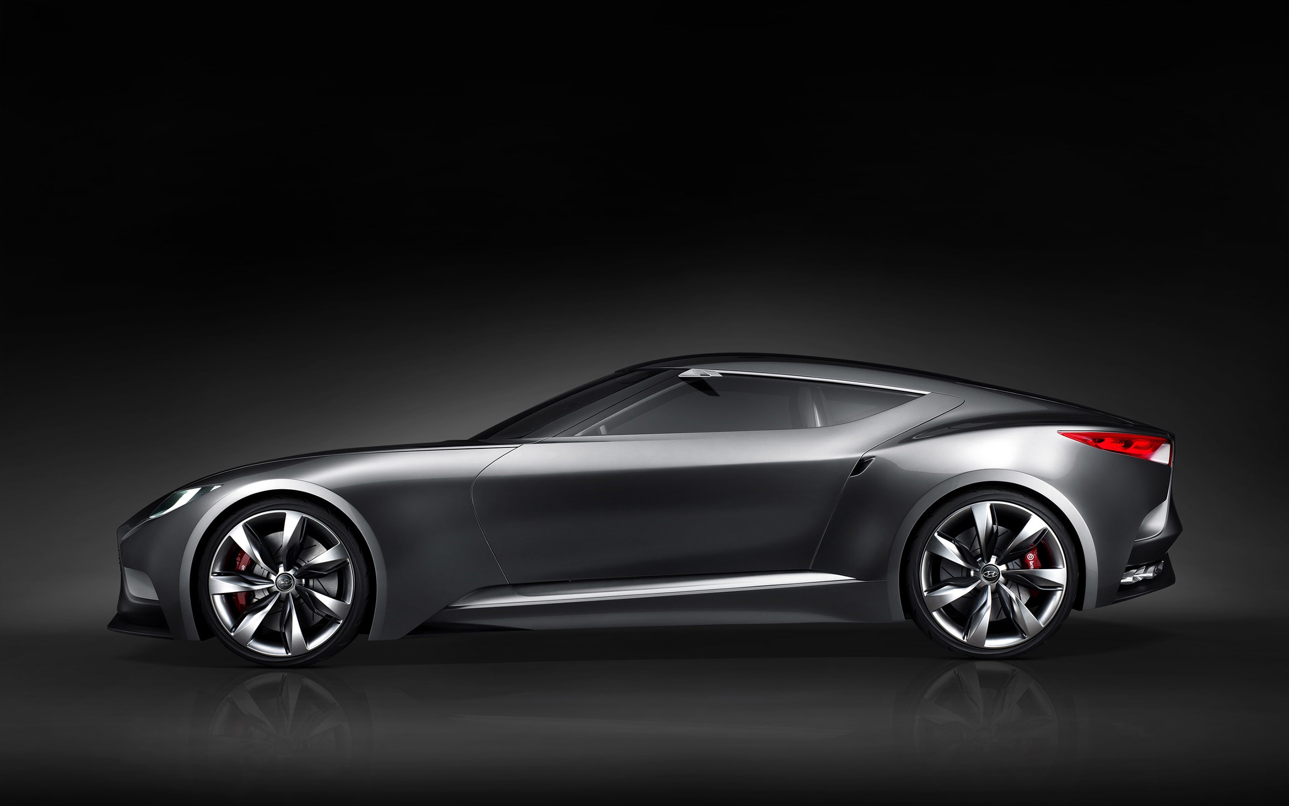 Side of Hyundai Coupe HND Concept for 2560 x 1600 widescreen resolution