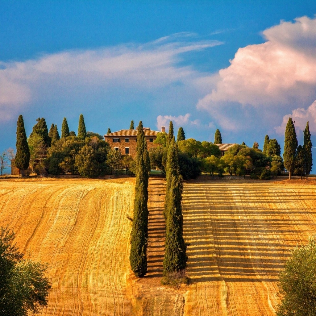 Sienna Tuscany for 1024 x 1024 iPad resolution