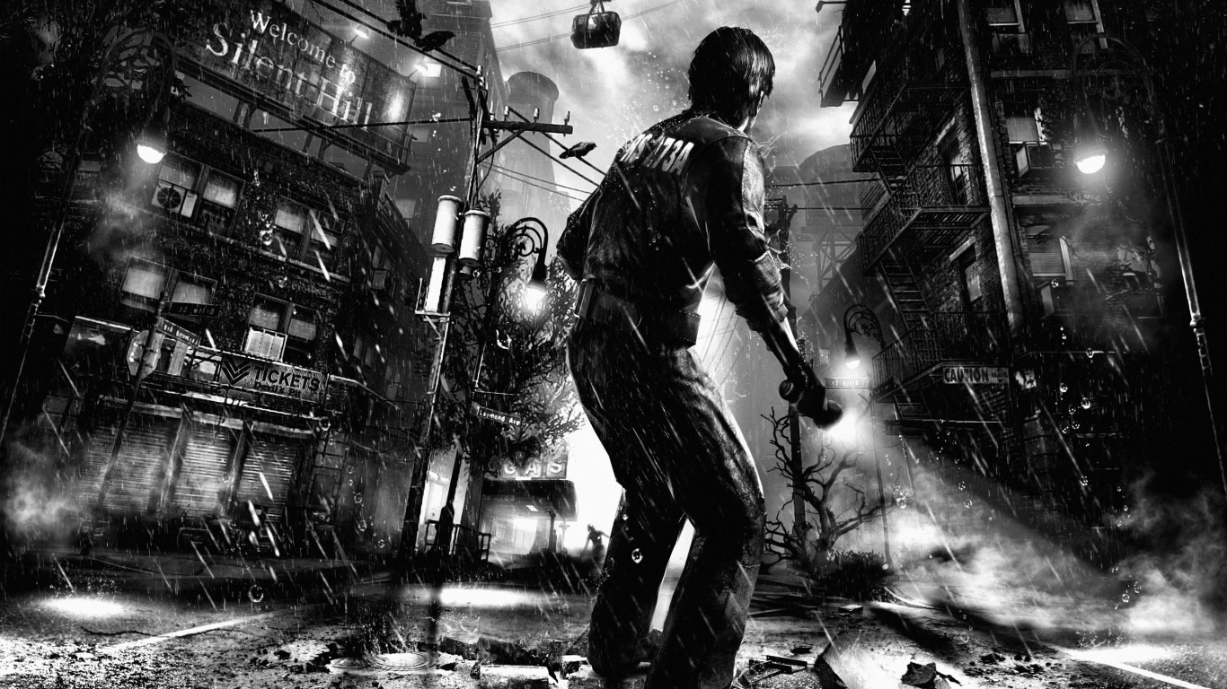 Silent Hill Downpour for 1366 x 768 HDTV resolution