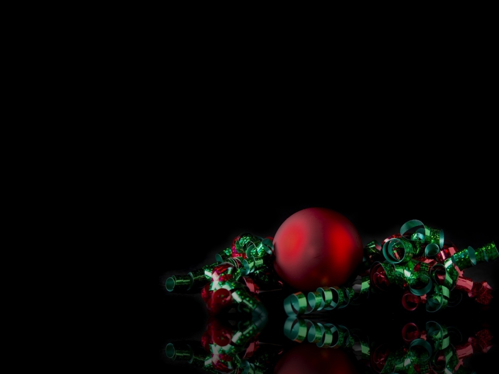 Simple Christmas Ornament for 1024 x 768 resolution