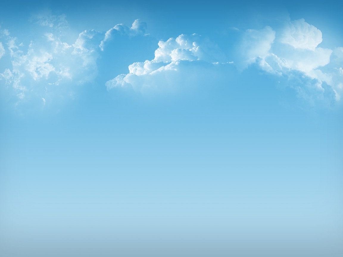 Simple Clouds for 1152 x 864 resolution