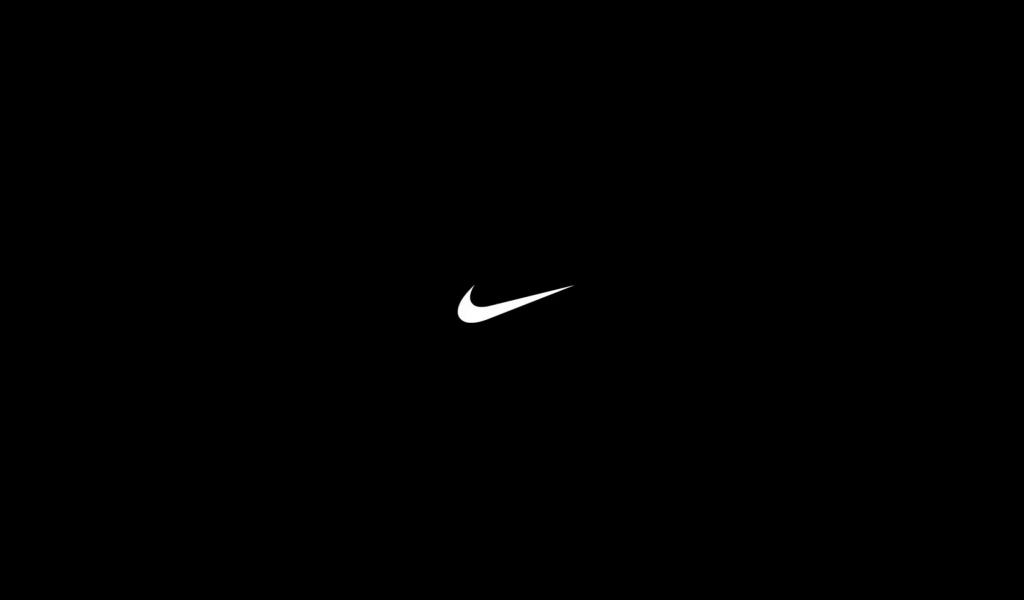 Simple Nike Logo for 1024 x 600 widescreen resolution