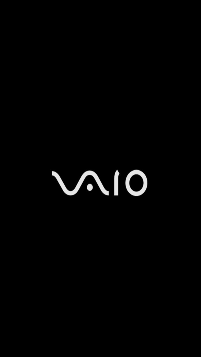 Simple Sony Vaio for 640 x 1136 iPhone 5 resolution