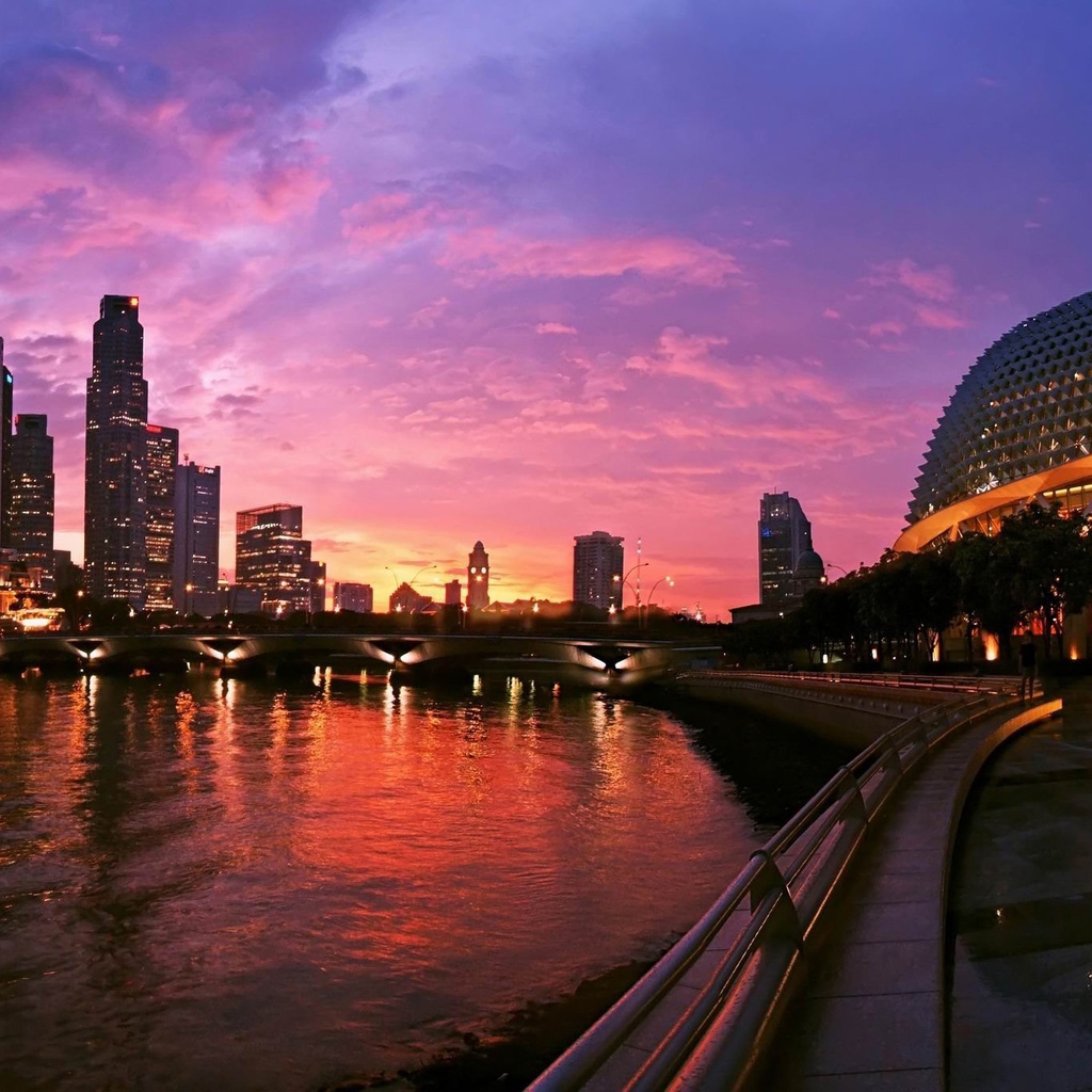 Singapore for 1024 x 1024 iPad resolution