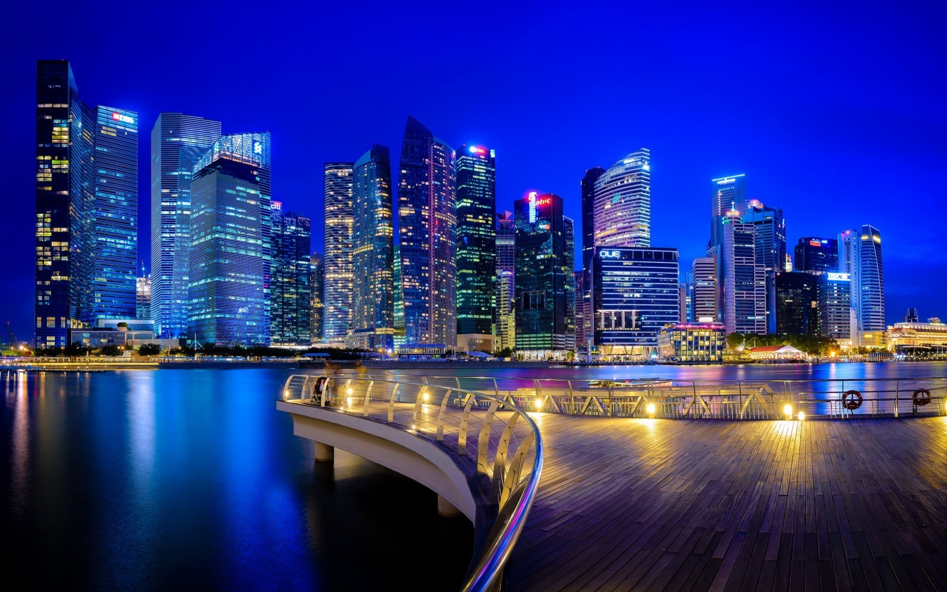  Singapore Sky Towers for 1920 x 1200 widescreen resolution