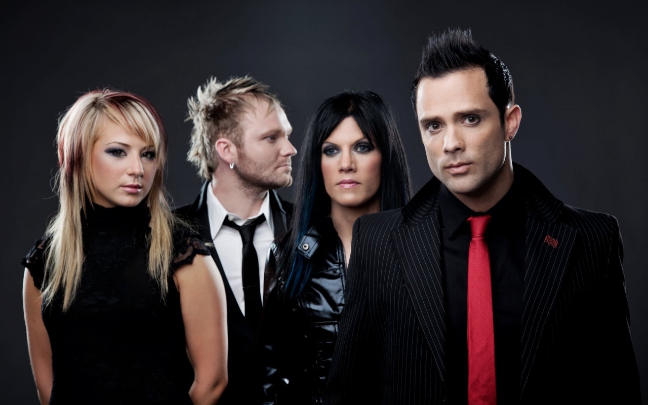 Skillet Band Members for 1280 x 800 widescreen resolution