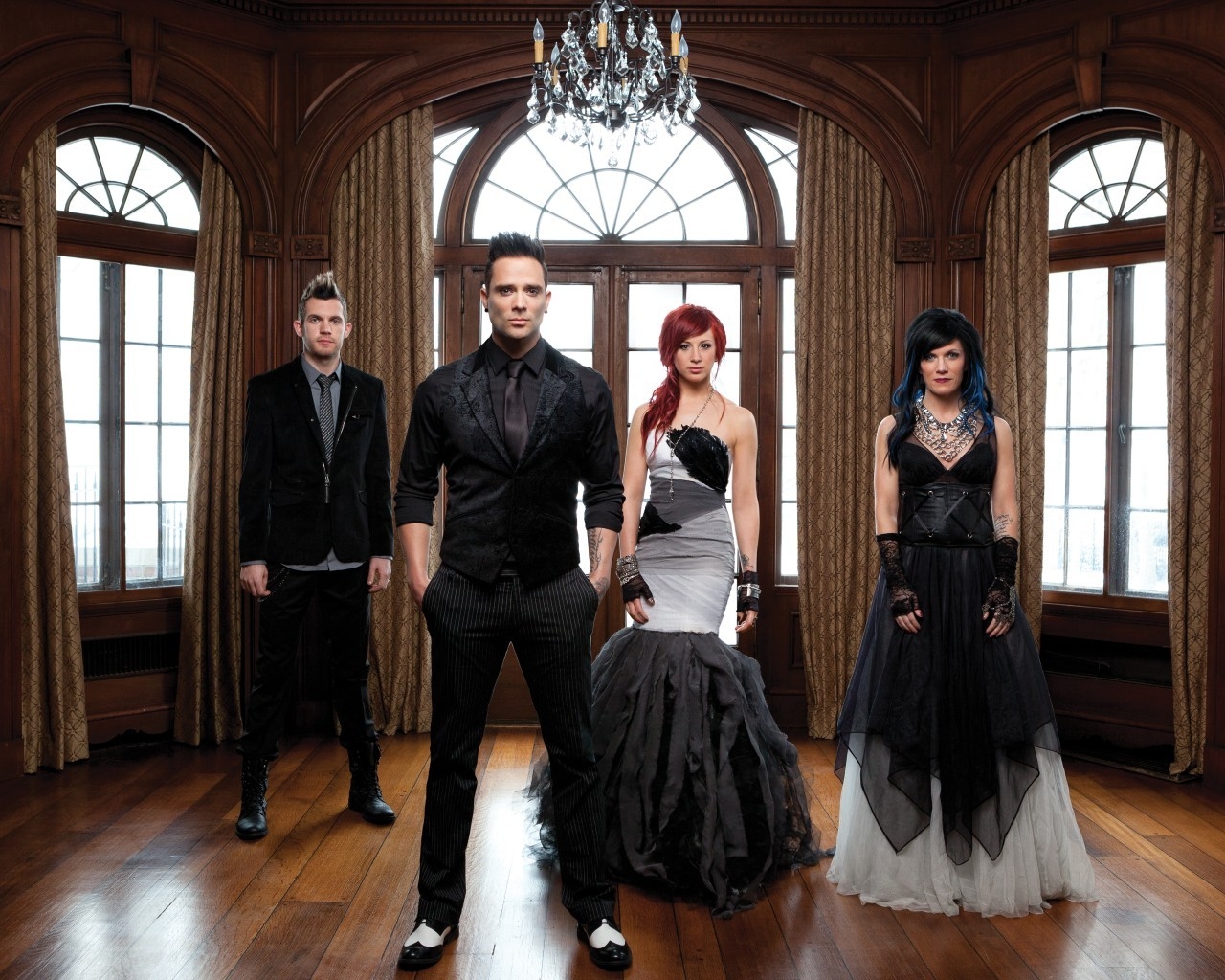 Skillet Rock Band for 1280 x 1024 resolution