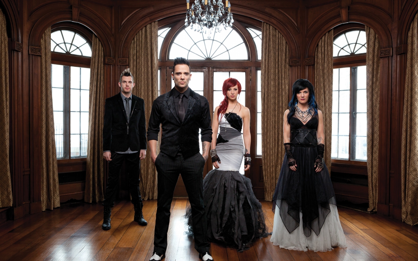 Skillet Rock Band for 1440 x 900 widescreen resolution