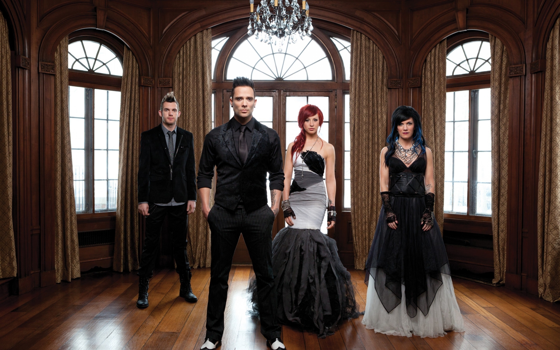 Skillet Rock Band for 1920 x 1200 widescreen resolution