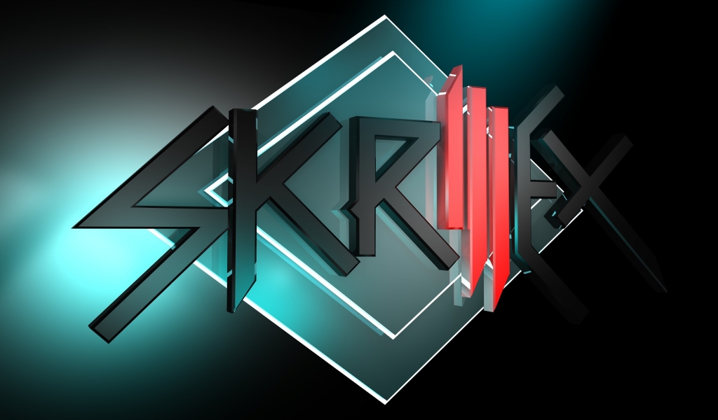 Skrillex Logo for 1024 x 600 widescreen resolution
