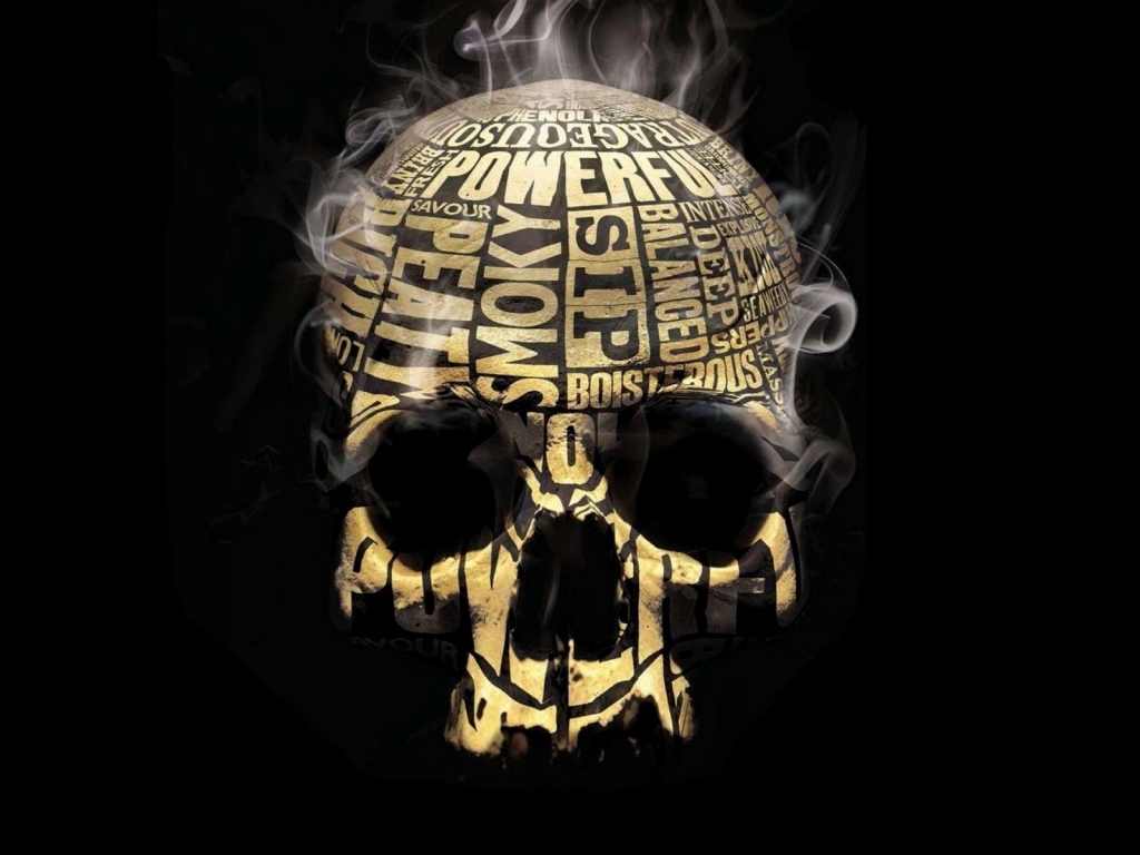Skull Smoker for 1024 x 768 resolution