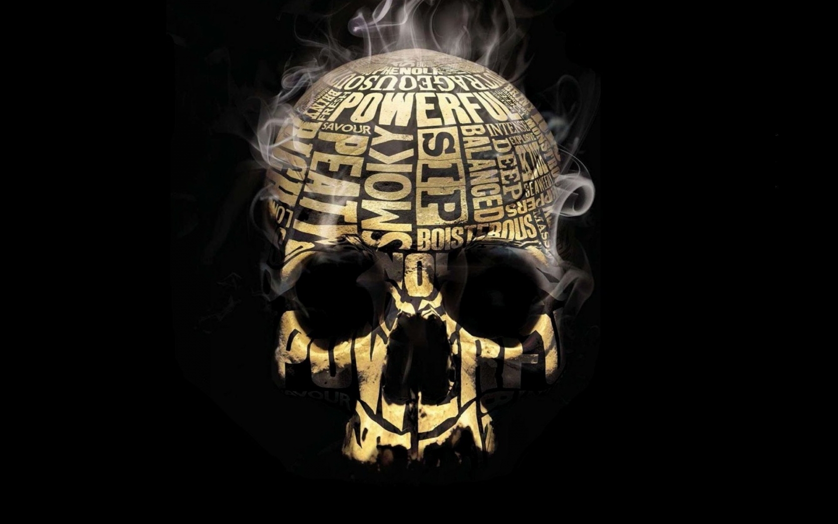 Skull Smoker for 1680 x 1050 widescreen resolution