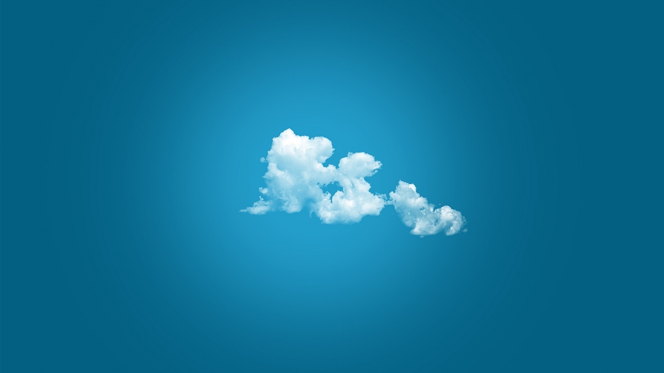 Sky and Clouds for 1366 x 768 HDTV resolution
