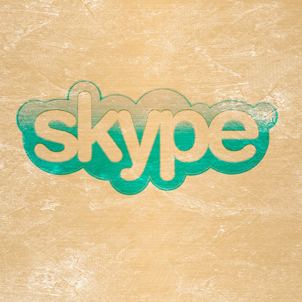 Skype Logo for 1024 x 1024 iPad resolution