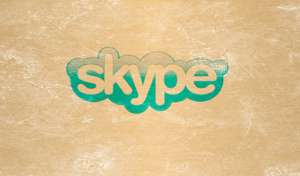 Skype Logo for 1024 x 600 widescreen resolution