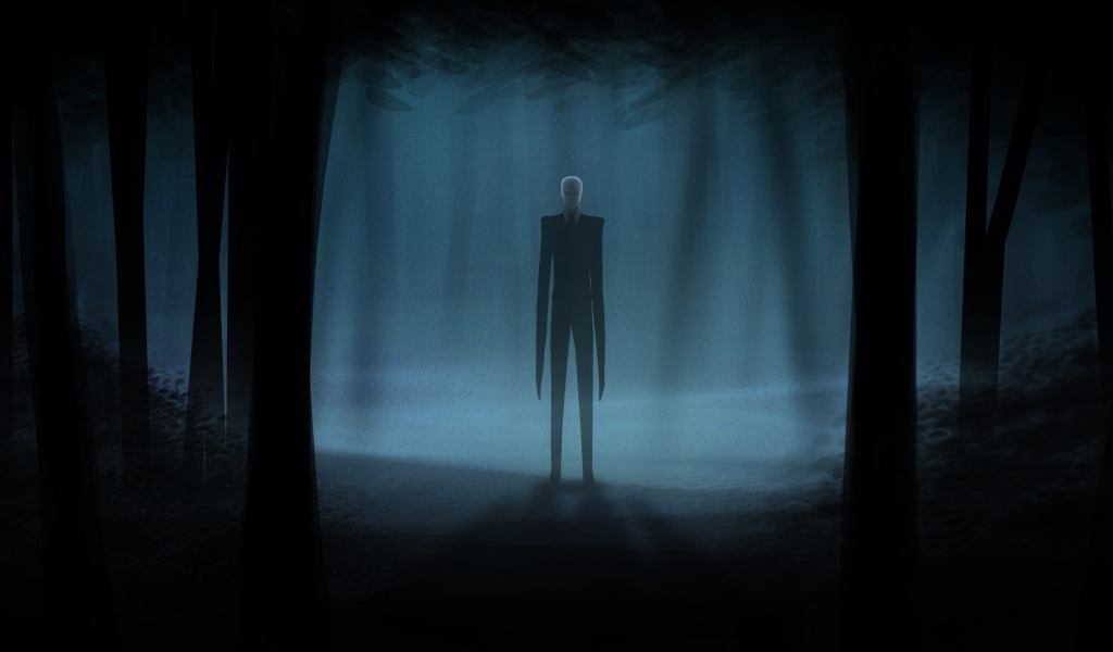 Slender Man for 1024 x 600 widescreen resolution