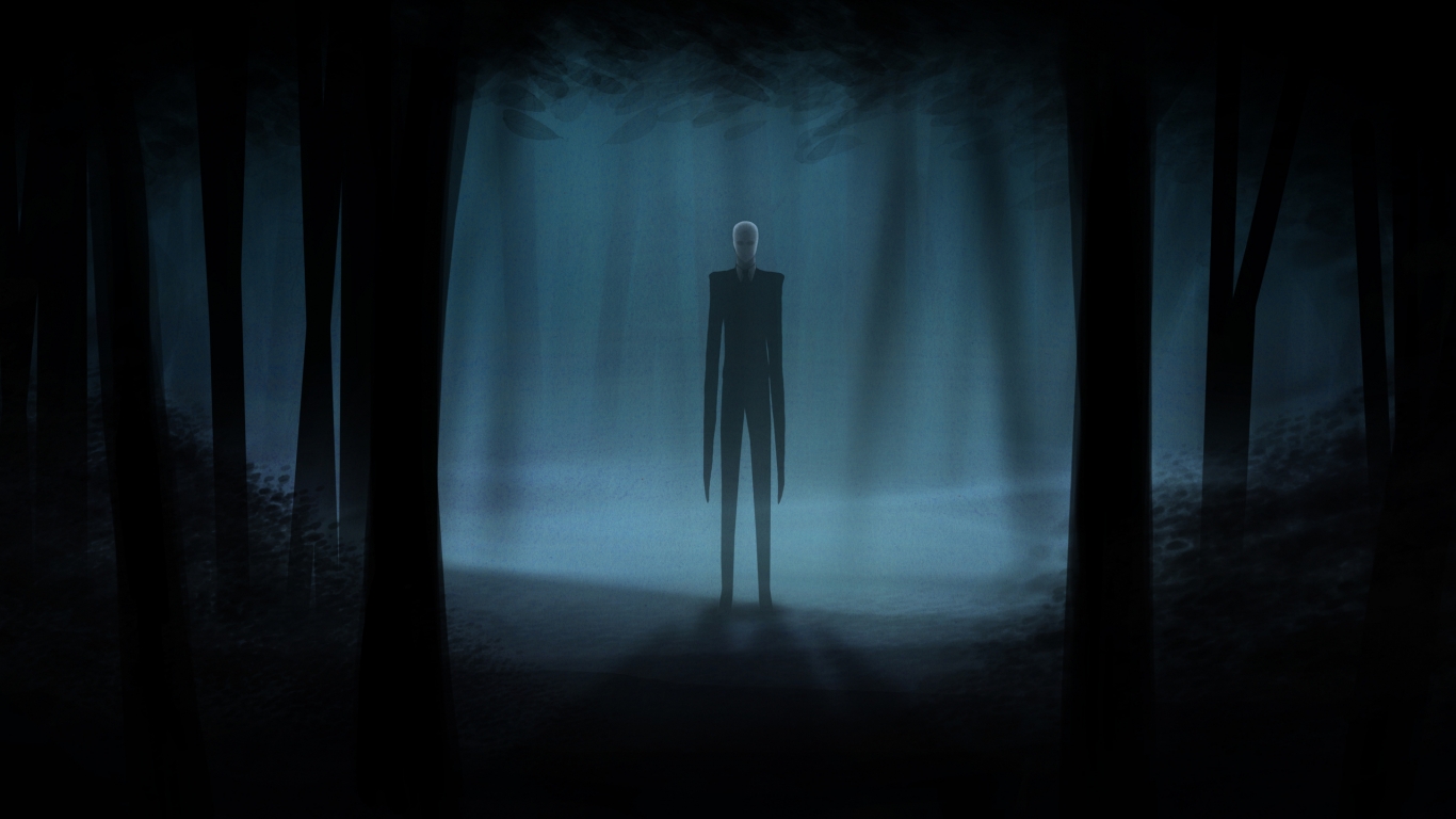 Slender Man for 1366 x 768 HDTV resolution