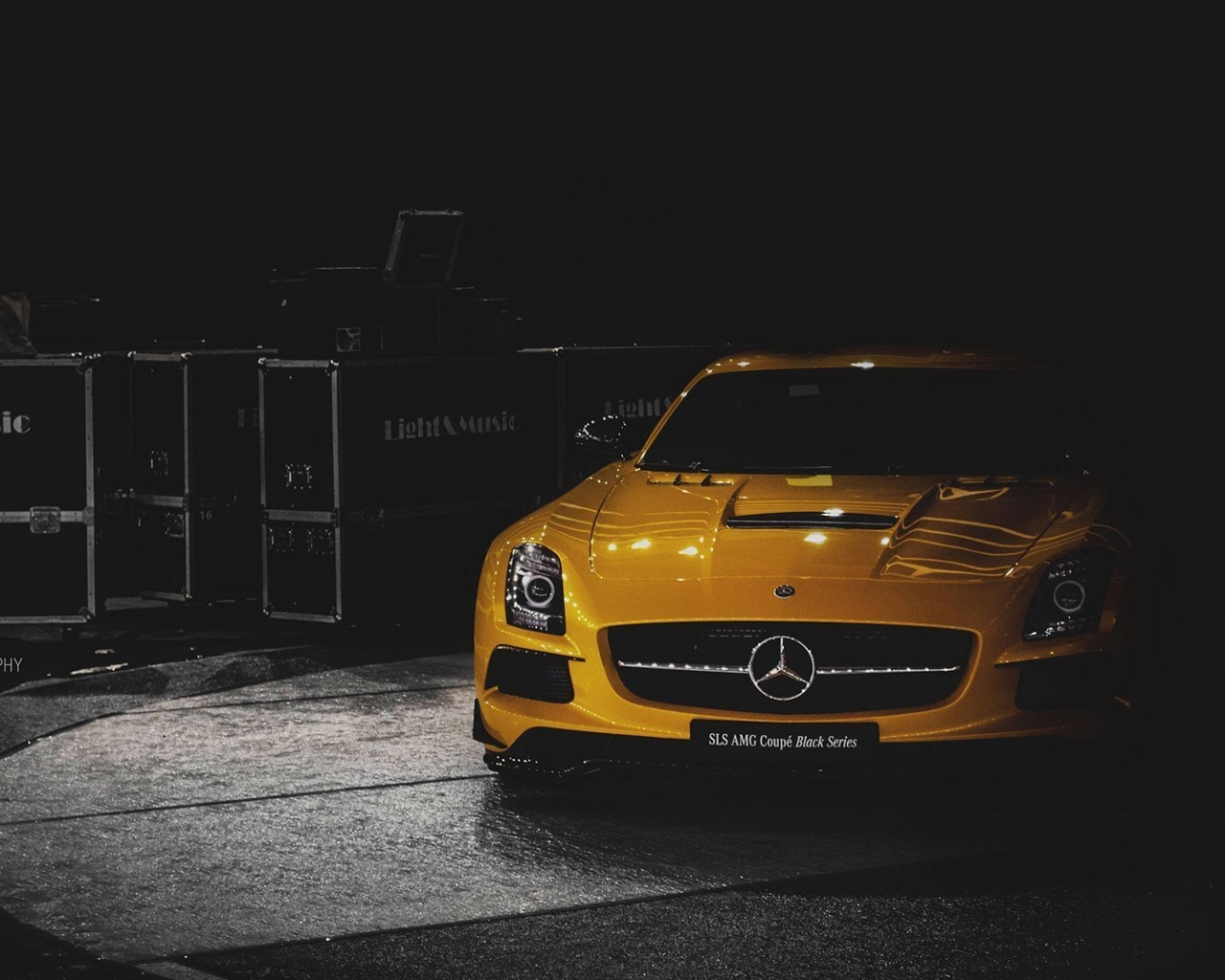 SLS AMG Coupe Black Series for 1280 x 1024 resolution