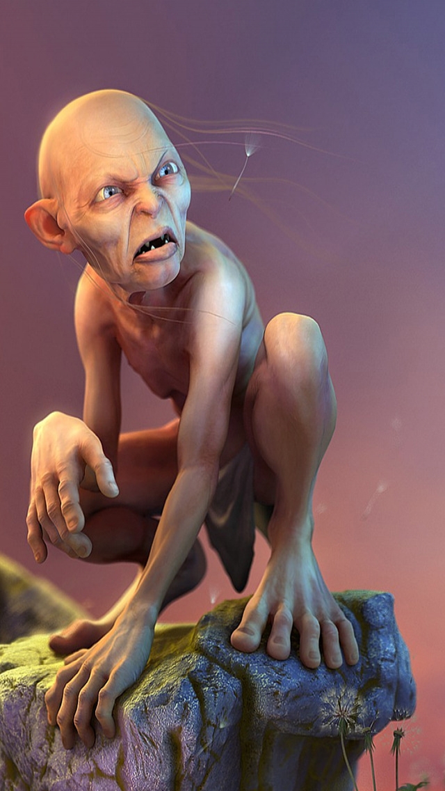 Smeagol for 640 x 1136 iPhone 5 resolution