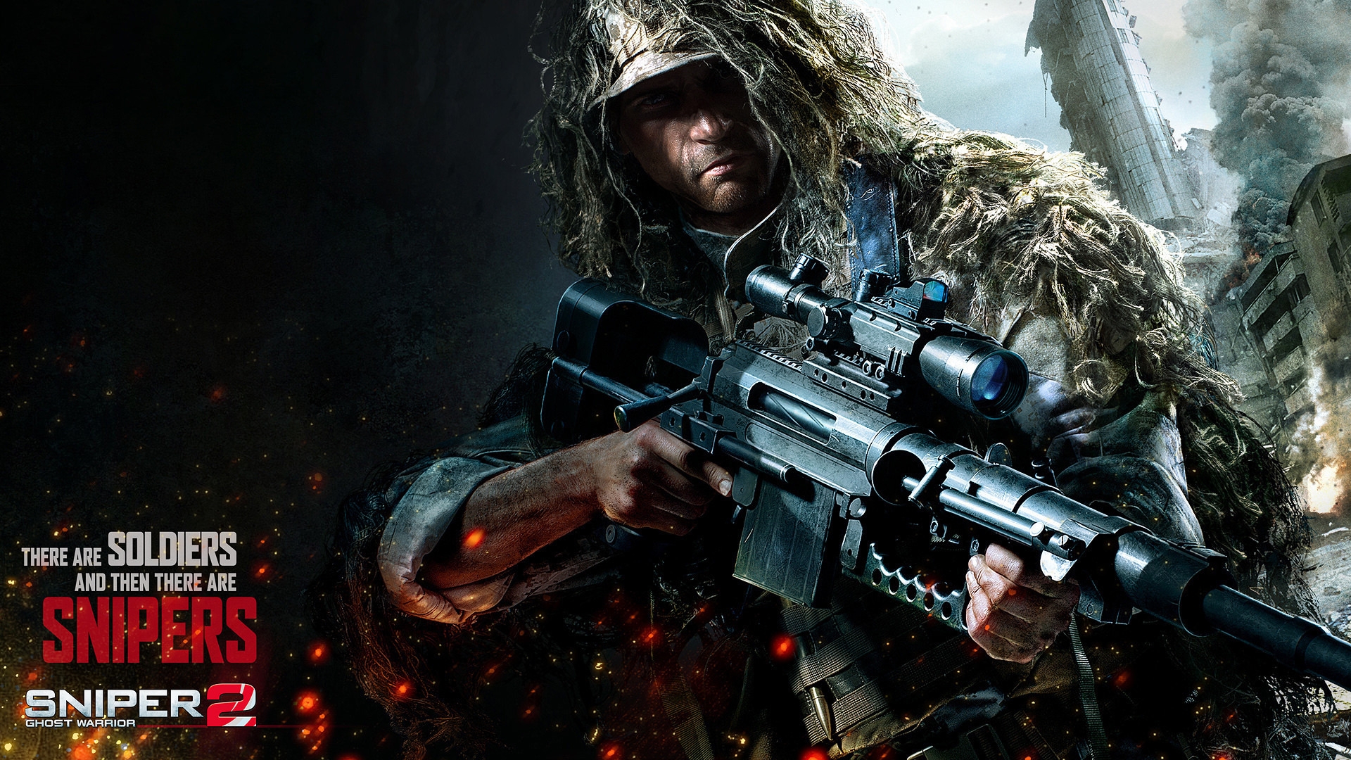 Sniper 2 Ghost Warrior for 1920 x 1080 HDTV 1080p resolution