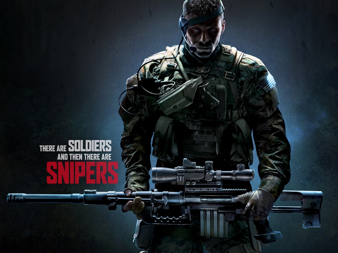 Sniper 2 Ghost Warrior Game for 1152 x 864 resolution