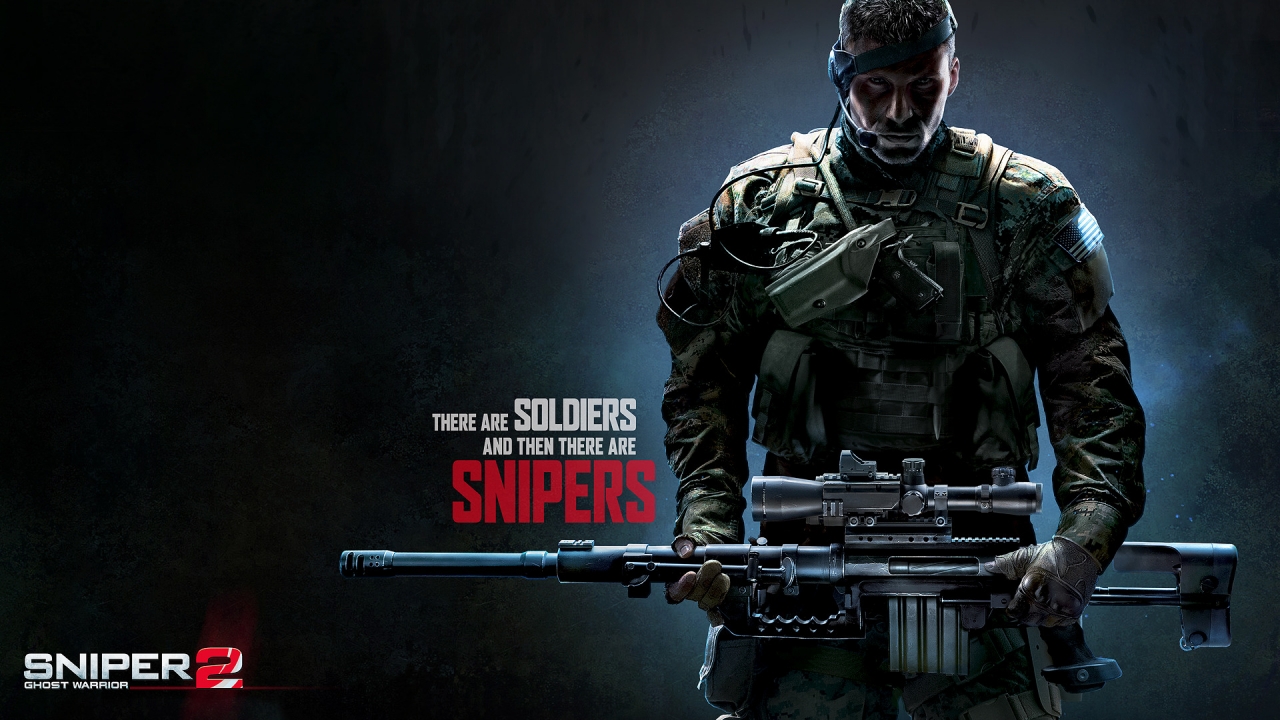 Sniper 2 Ghost Warrior Game for 1280 x 720 HDTV 720p resolution