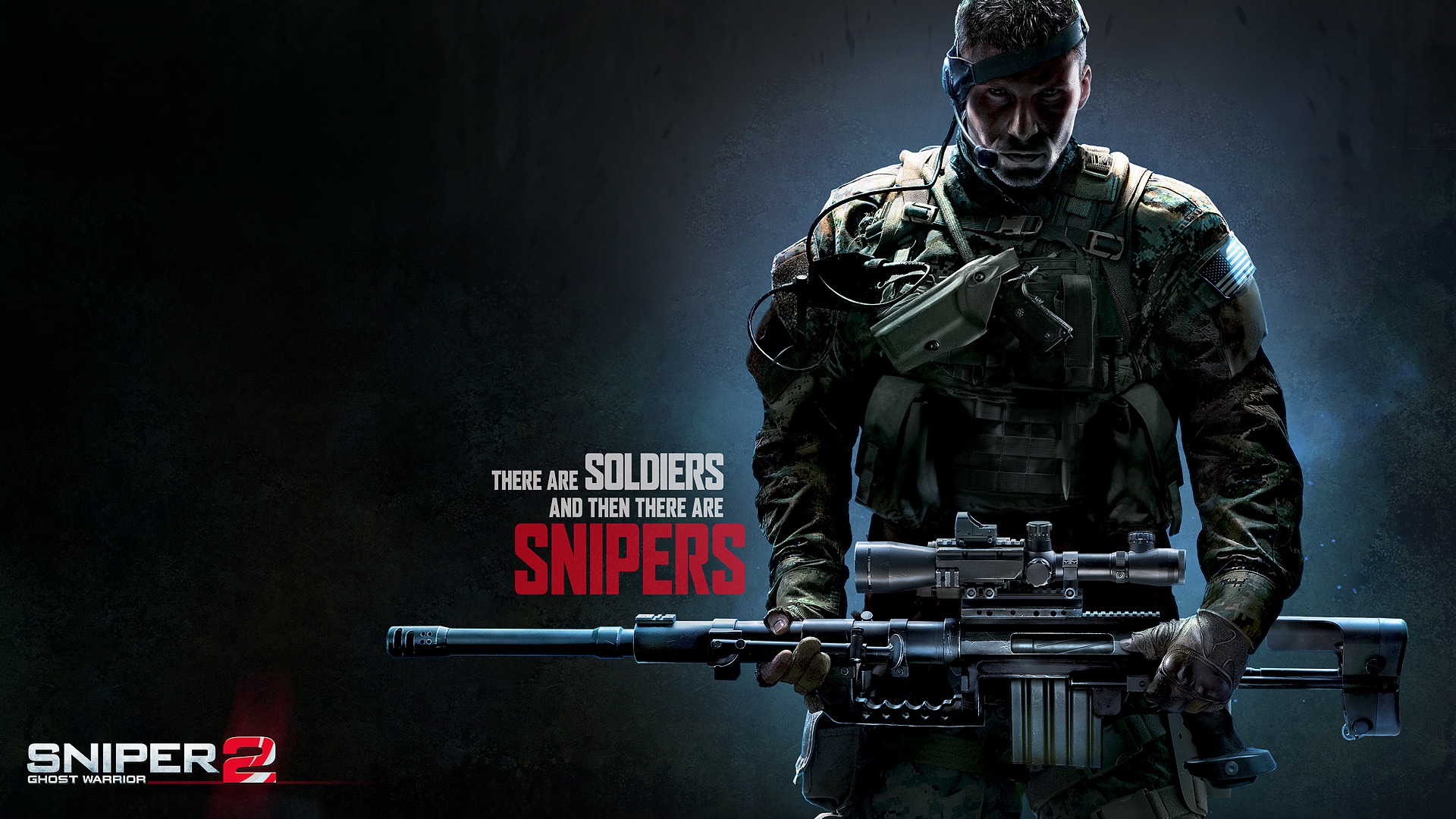 Sniper 2 Ghost Warrior Game for 1920 x 1080 HDTV 1080p resolution