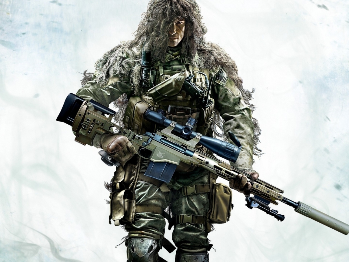 Sniper Ghost Warrior 2 Camouflage for 1152 x 864 resolution