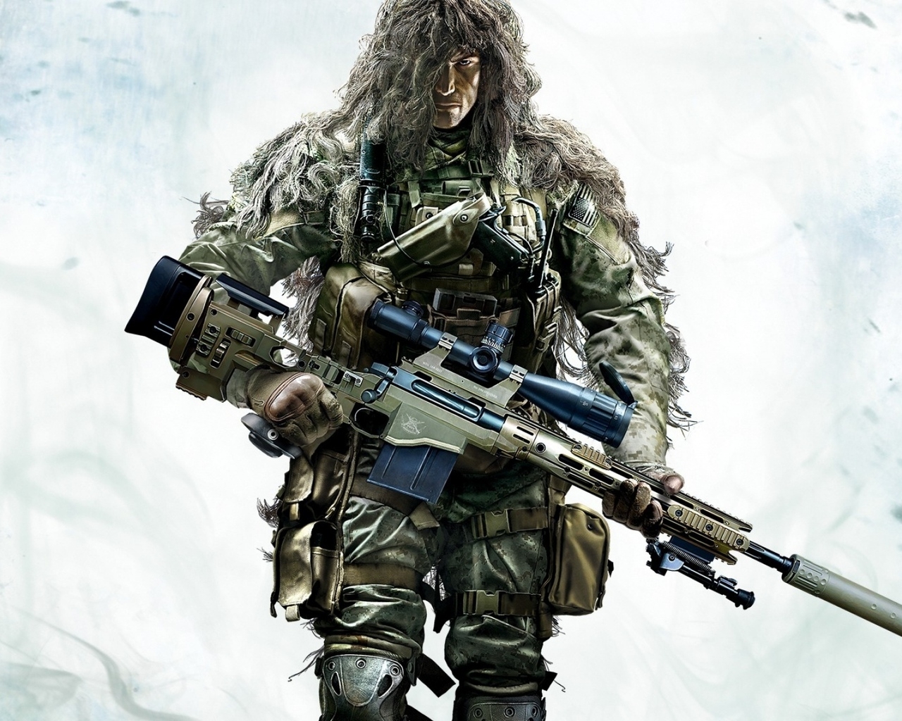 Sniper Ghost Warrior 2 Camouflage for 1280 x 1024 resolution