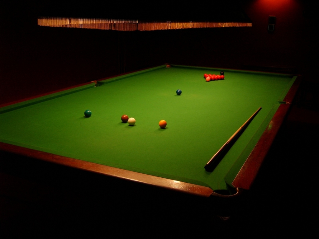 Snooker Table for 1024 x 768 resolution