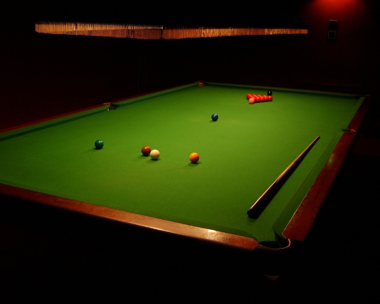 Snooker Table for 1280 x 1024 resolution