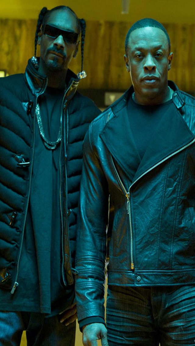 Snoop Dogg and Dr Dre for 640 x 1136 iPhone 5 resolution