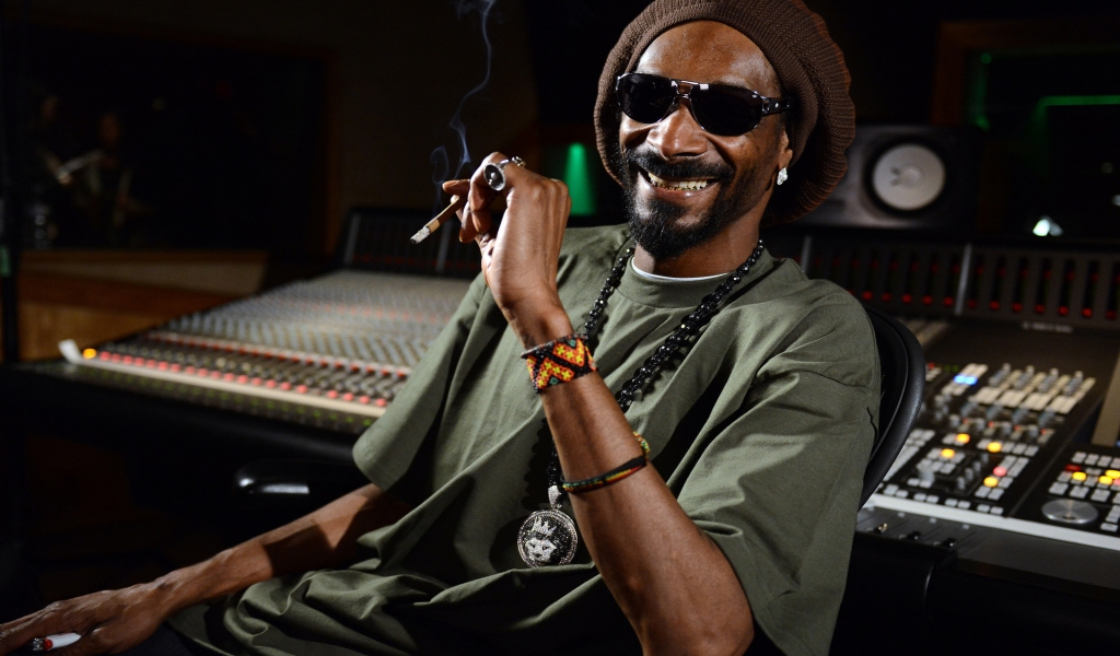 Snoop Lion for 1024 x 600 widescreen resolution