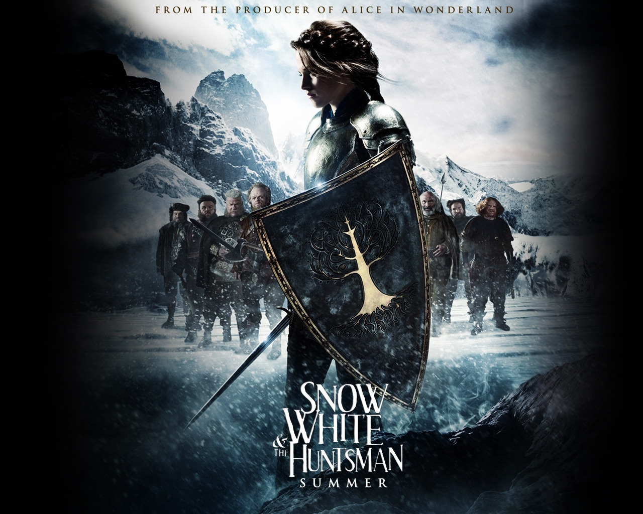 Snow White and the Huntsman Movie Poster for 1280 x 1024 resolution